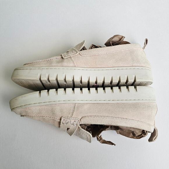 Suede Loafers Vionic Uptown Size 8.5 Pastel Peach Leather Comfort Flats Penny - Picture 14 of 14